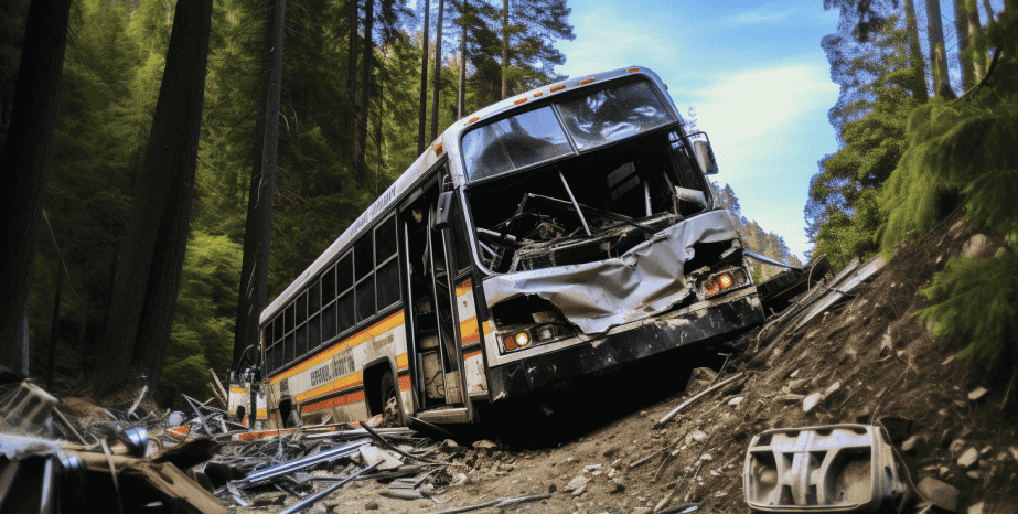 Bus Accident in California